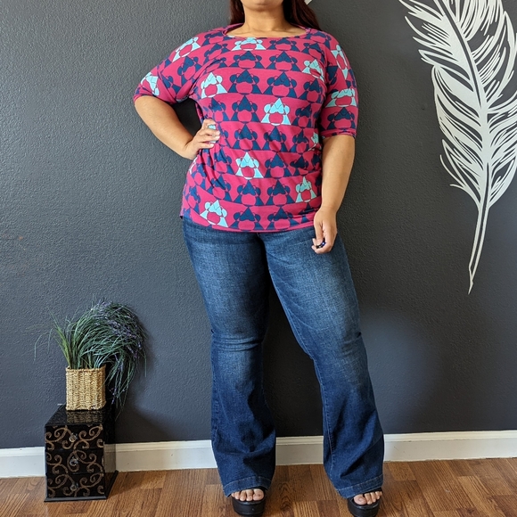 LuLaRoe Minnie Mouse Top - Picture 5 of 6